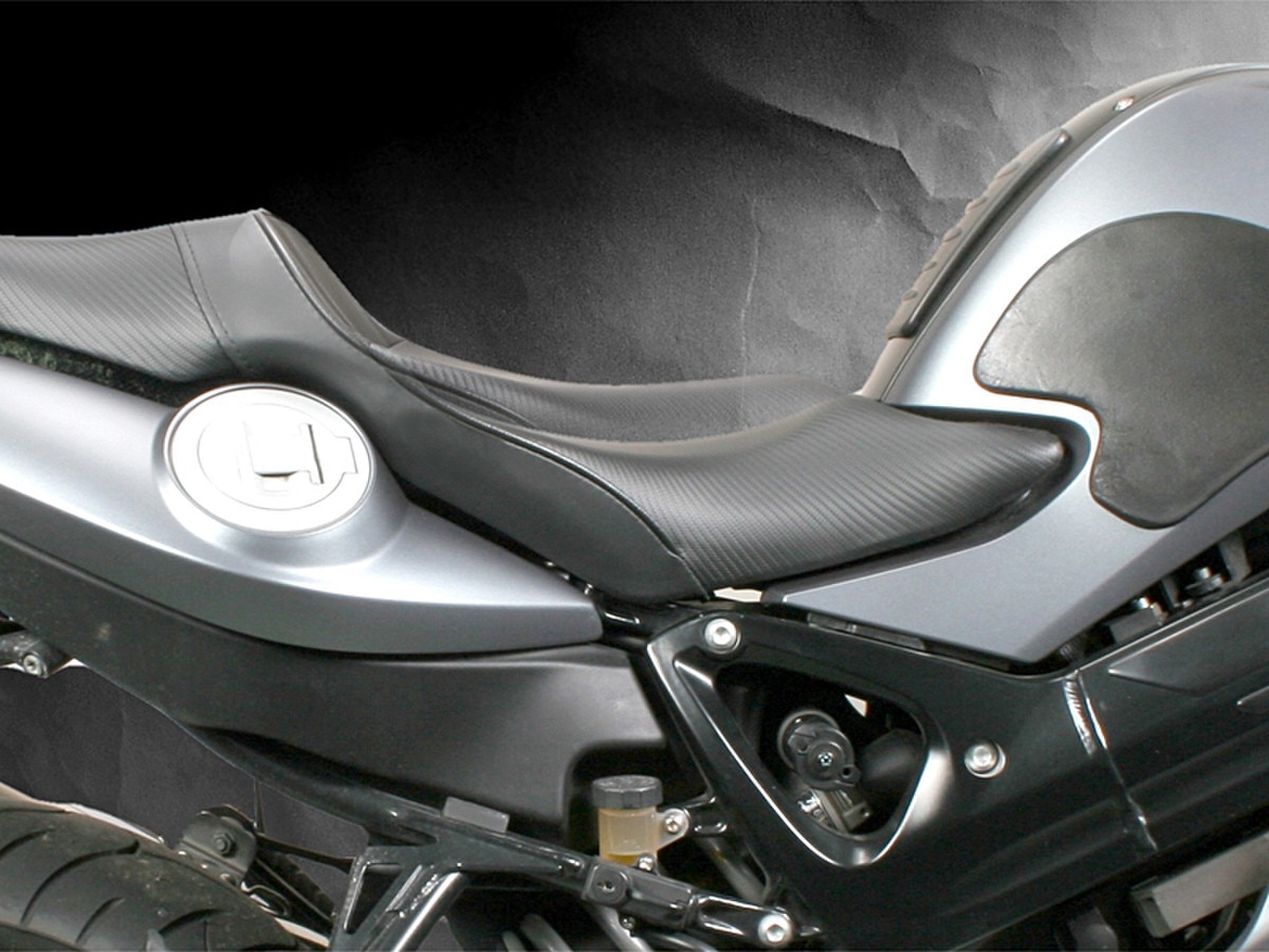 World Sport Performance Seat for the BMW F 800 S.ST, F 800 R, F 800 GT, Height Comparison